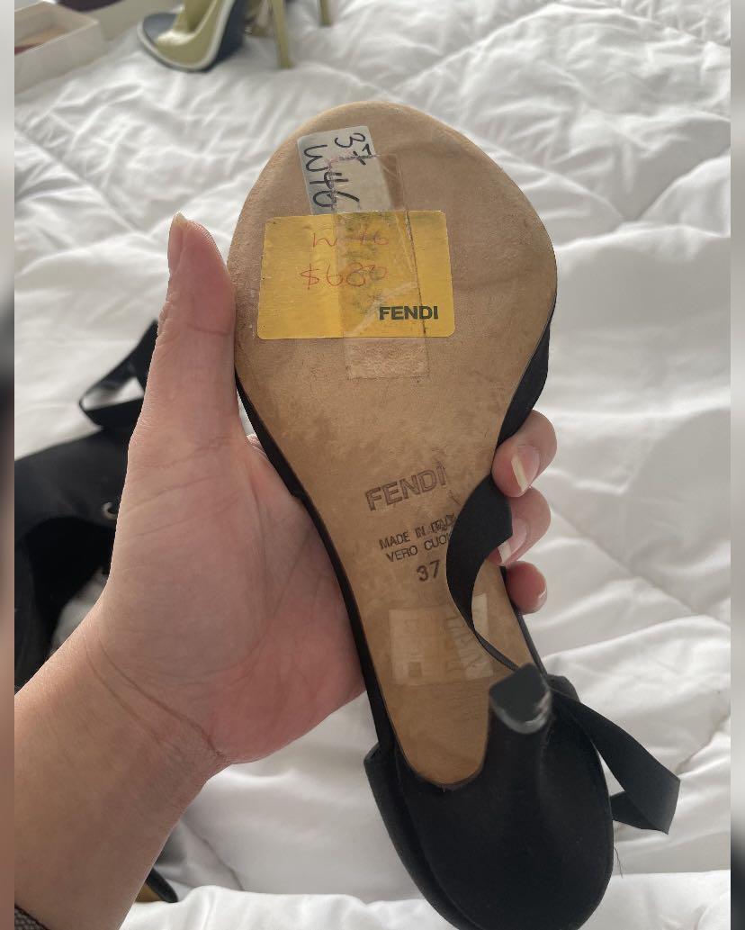 High clearance heels fendi