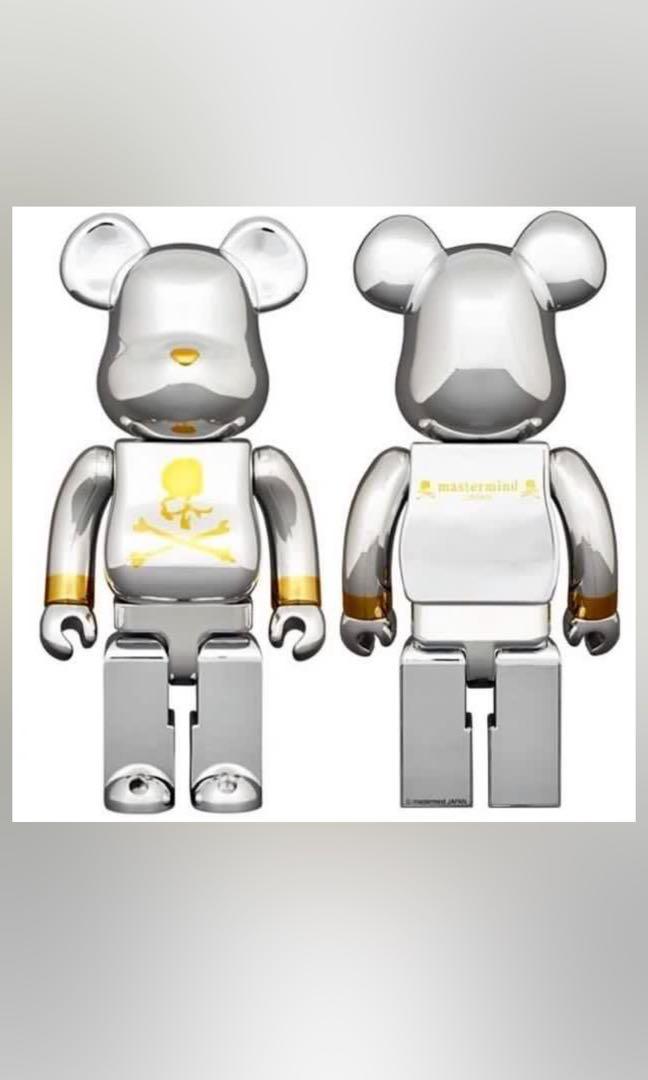 BE@RBRICK mastermind JAPAN 1000% SILVER, 興趣及遊戲, 玩具& 遊戲類