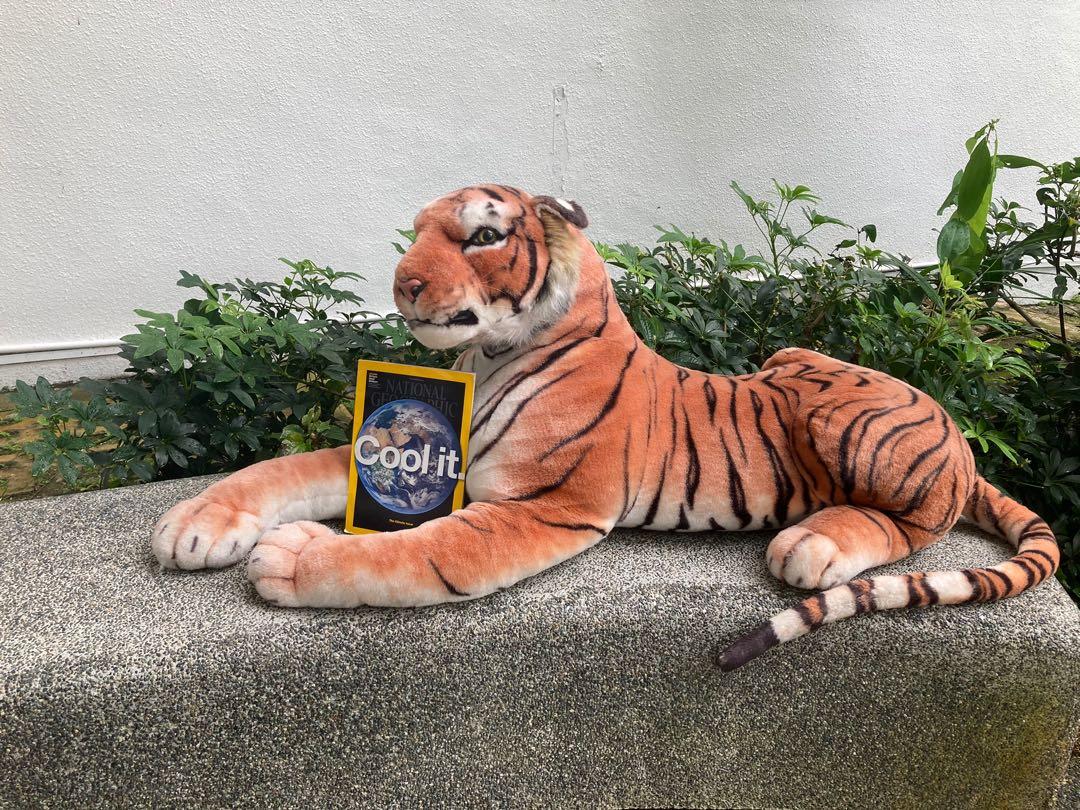 oversized stuffed tiger