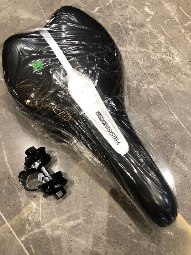 Bike Saddle with bracket, Sports Equipment, Bicycles & Parts, Parts