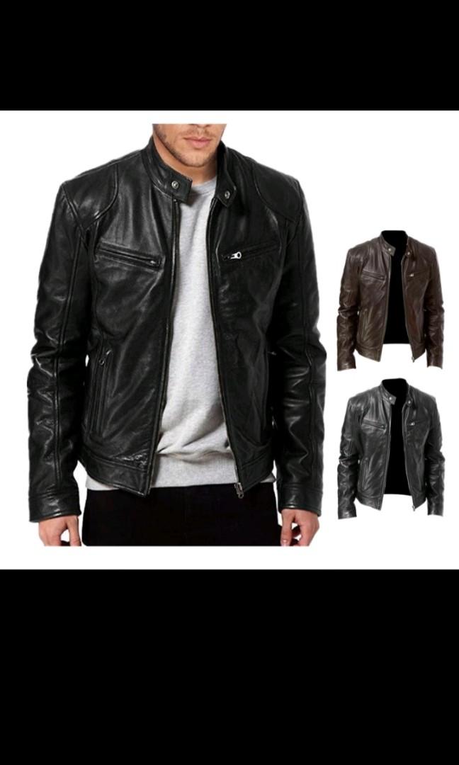Mens black jacket sale hot sale