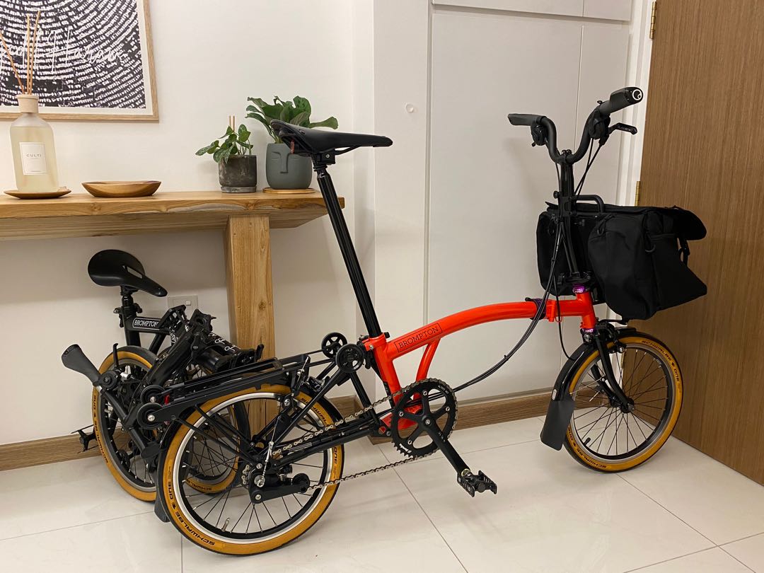 Brompton rocket red top