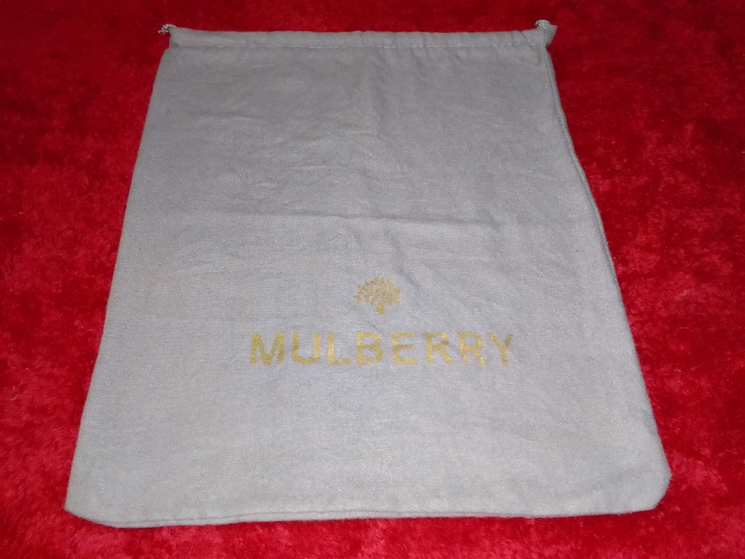 Mulberry dust bag 11.5w x 13 .5h Women s Fashion Watches Accessories Other Accessories on Carousell