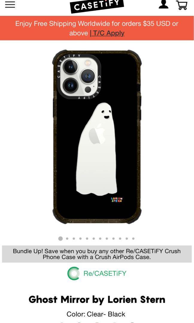 Casetify Ghost Mirror Casing Iphone 13 Promax, Mobile Phones & Gadgets