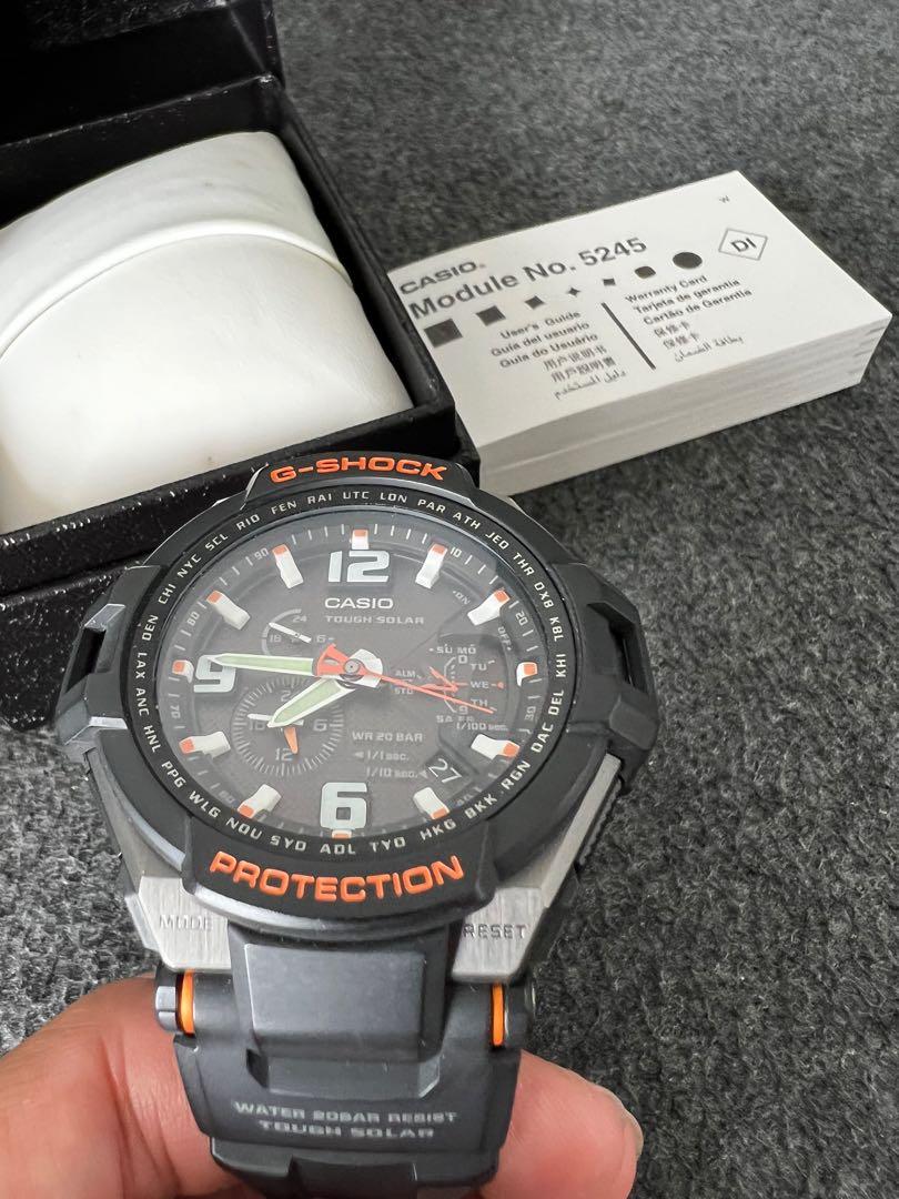 Casio g gshock gravity defier tough solar G 1400