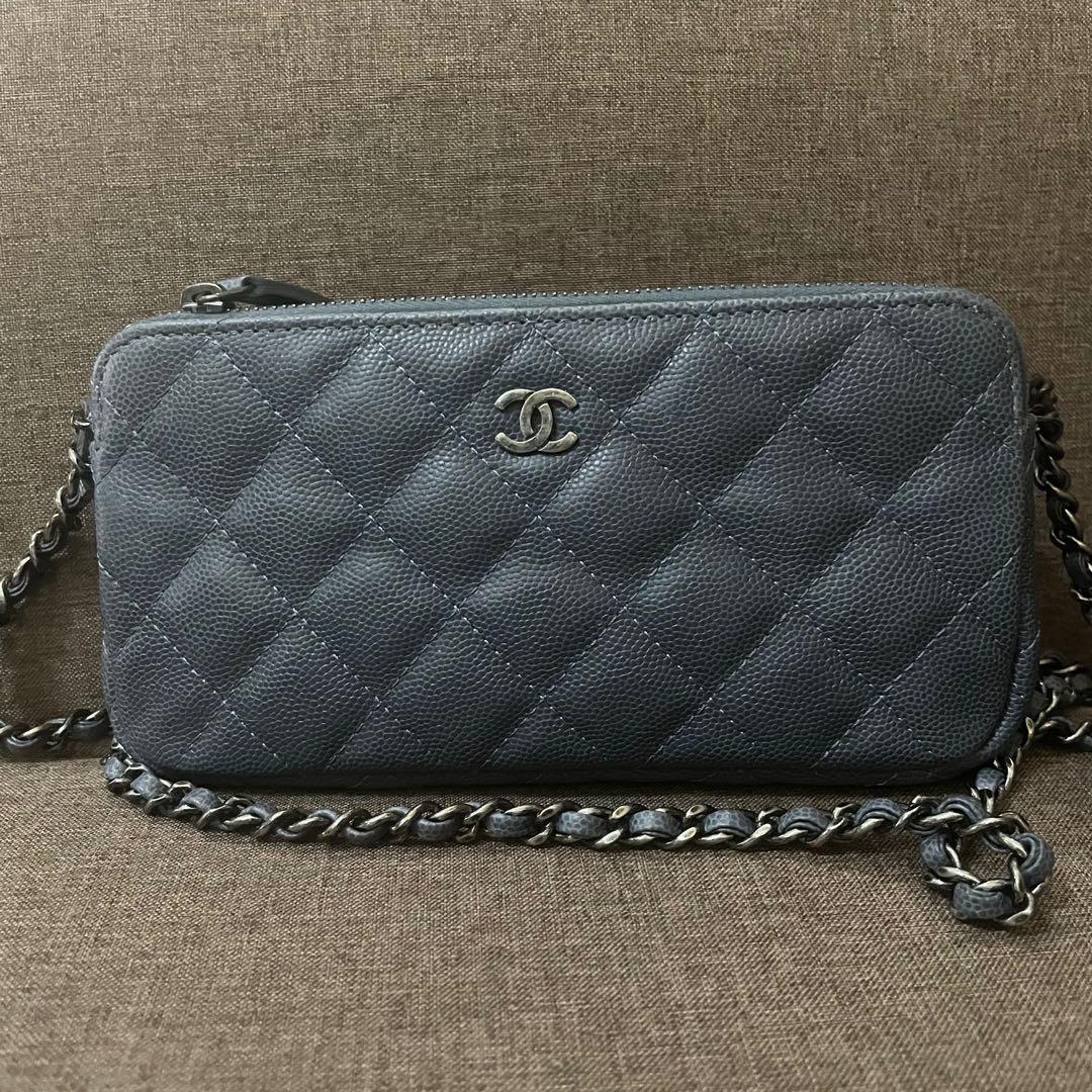 Chanel Caviar Double Zip WoC (Category: Luxury Bags & Wallets) located in Pasig City. Submitted by sibsmnl (Listing ID 1152222256, Image 3). Description: SUPER SALE. LAST PRICE ALREADY. Will revert to orig price after Jan 15. Inclusions: - Box - Card - Documents - Wax paper - Dustbag Honest ranking A to AB I can send actual videos to show condition.