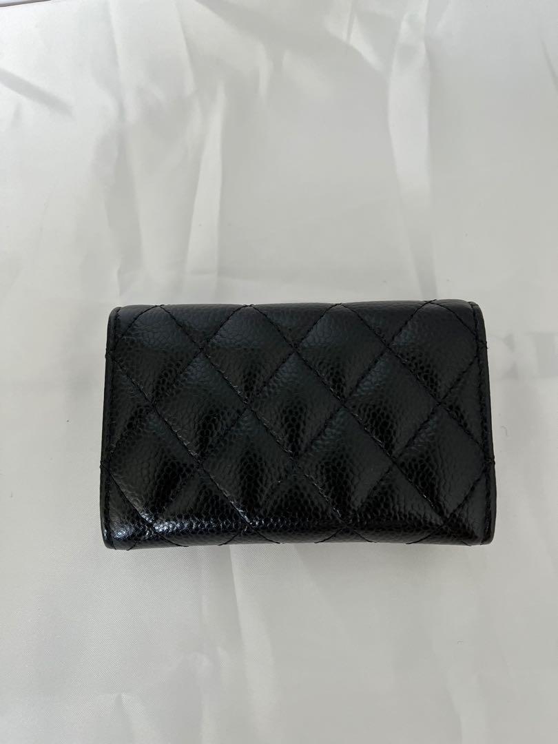 Chanel Flap Card Holder ghw, Luxury, Bags & Wallets on Carousell