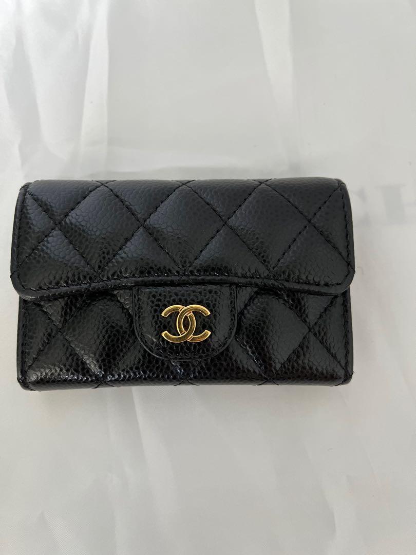 Flap card sales holder chanel