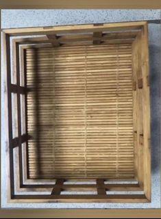 Classic storage wood rack