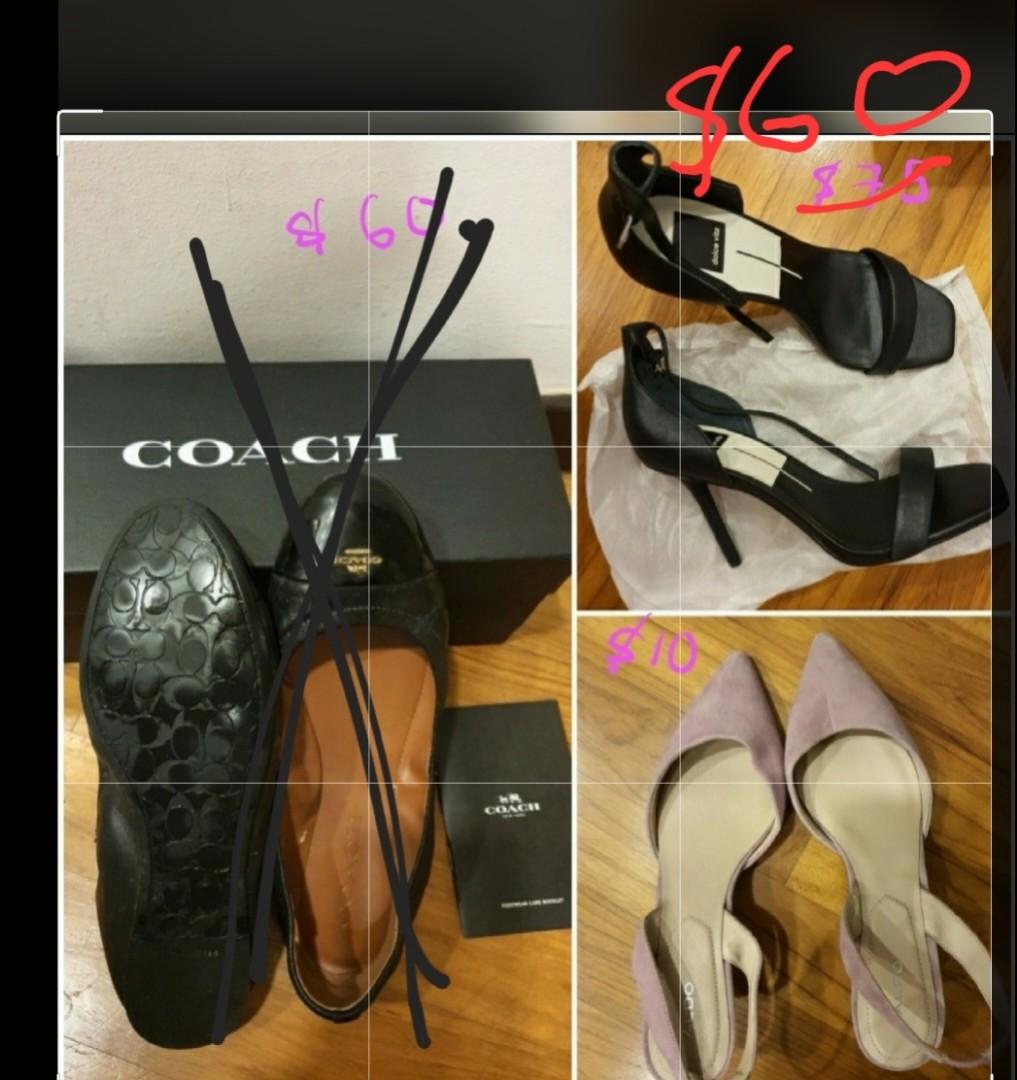 Coach Ballet Flats Dolce Vita Aldo Women S Fashion Footwear Heels On Carousell