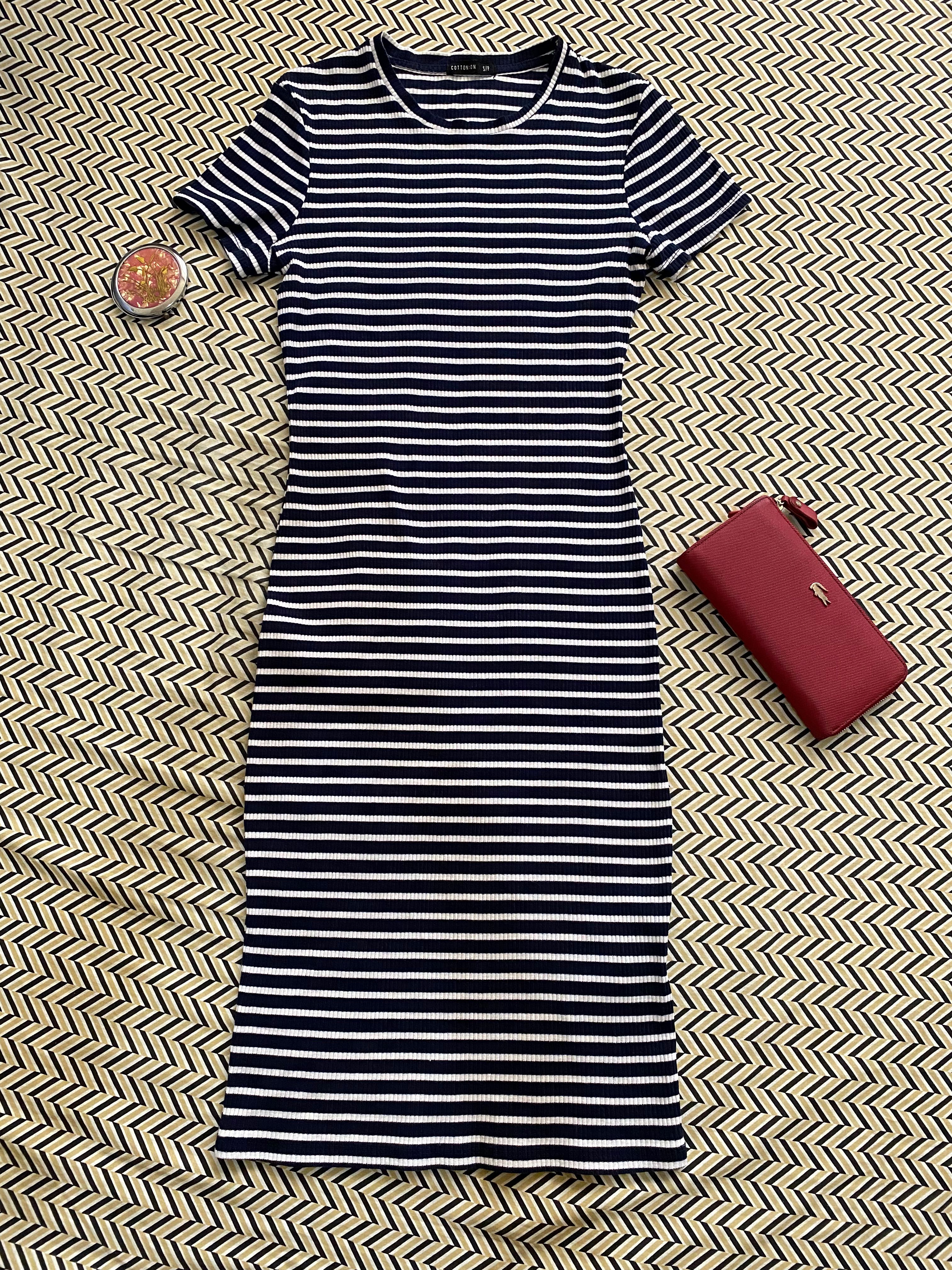 Cotton ON Striped Dress Women s Fashion Dresses Sets Dresses