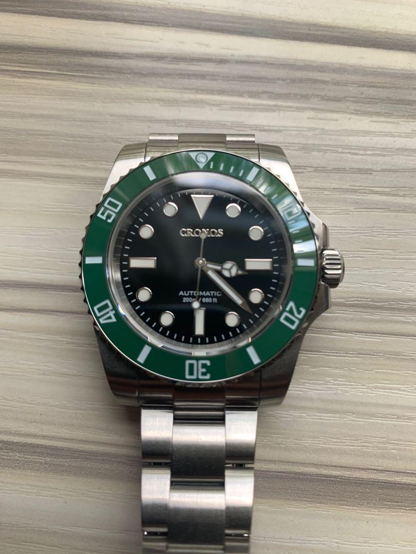 Cronos Diver Watch Submariner Homage Men s Fashion Watches