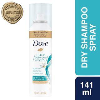 Dove Beauty Refresh + Care Fresh Coconut Dry Shampoo 141g