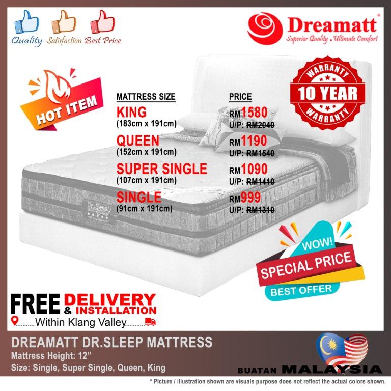Dr sleep mattress price deals