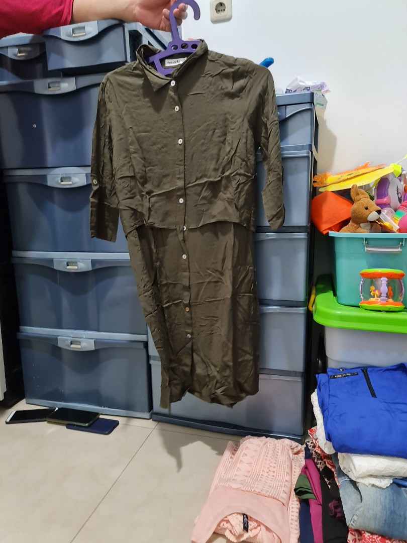 DRESS Merk mint ukuran 8, Fesyen Wanita 