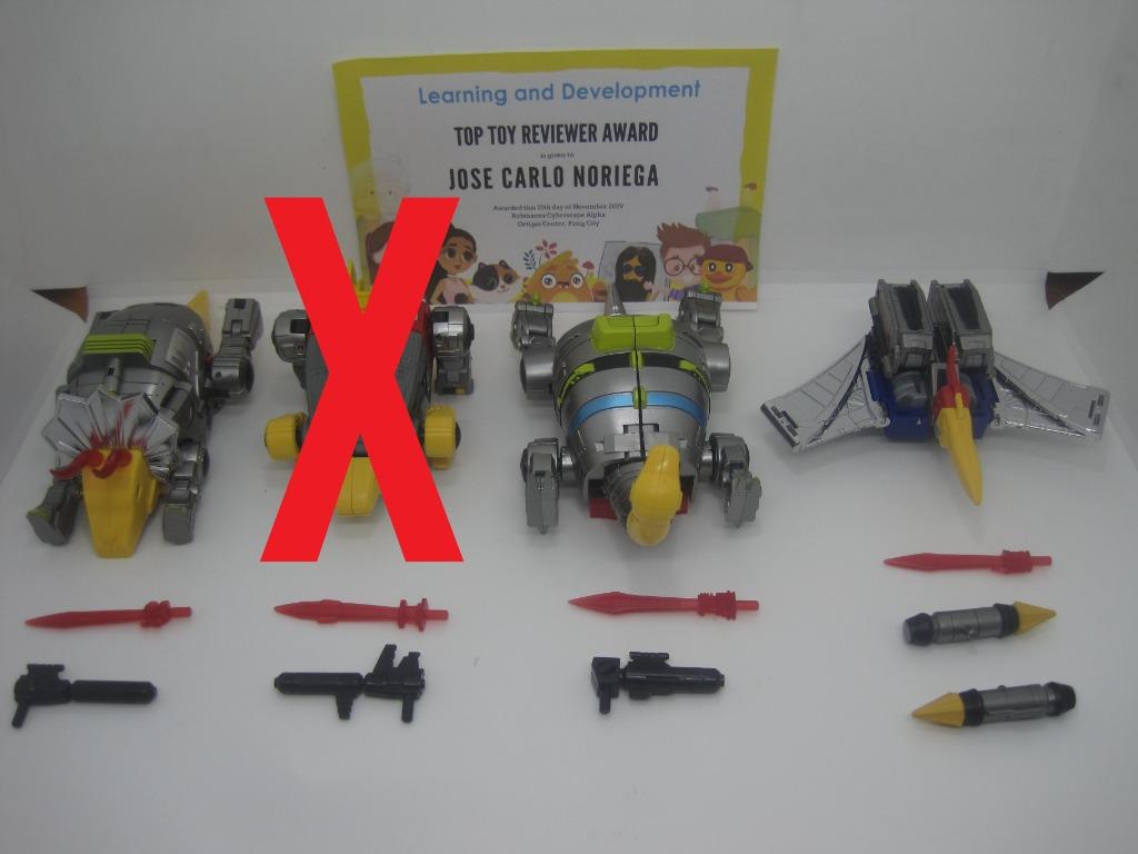 DX9 War in Pocket Dinobots (Slag/Slug/Bumper, Sludge/Quaker, Swoop ...