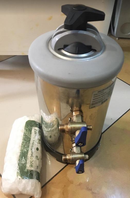 Espresso Machine Coffee Maker Water Softener, Food & Drinks, Beverages on Carousell