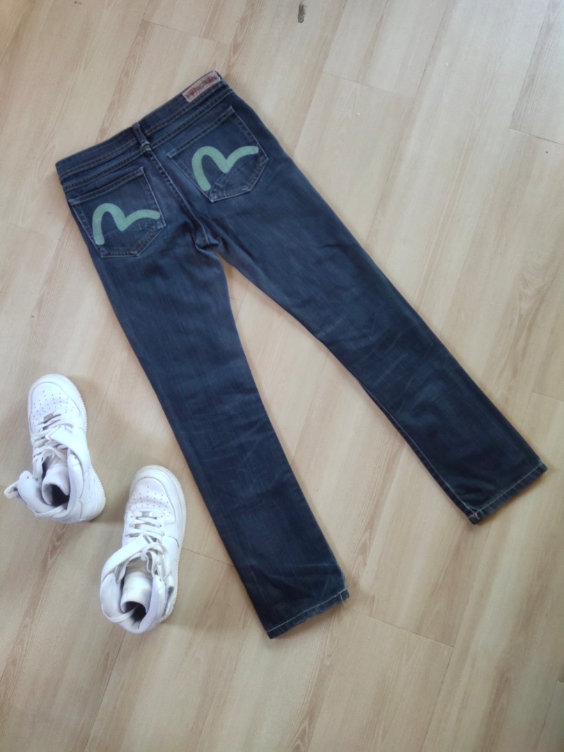 evisu puma jeans