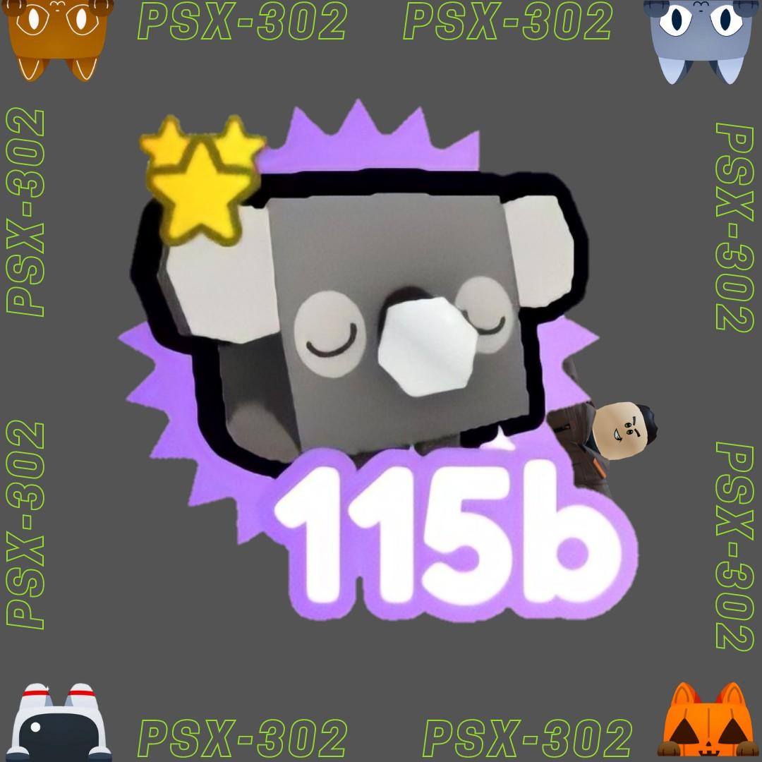 *Exclusive* Koala pet simulator x, Video Gaming, Gaming Accessories, InGame Products on Carousell