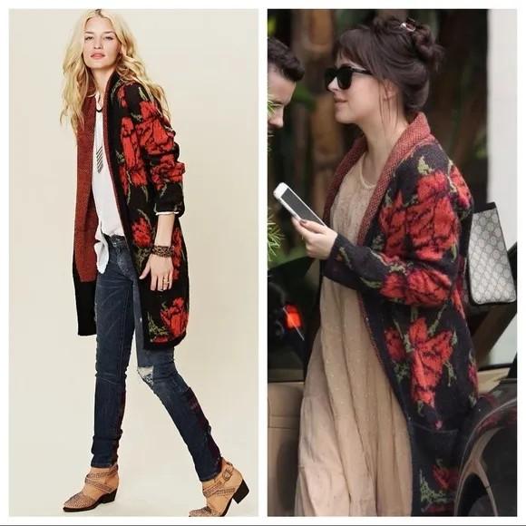 Free people flower cheap power cardigan