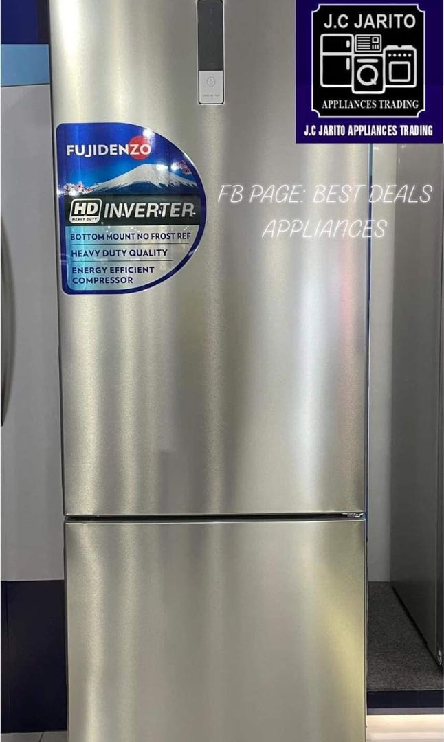 FUJIDENZO BOTTOM FREEZER NO FROST 12cft on SALE, TV & Home Appliances