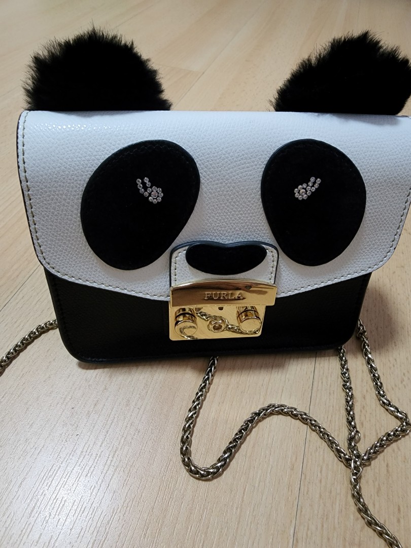 Furla Panda Meropolis LIMITED EDITION Luxury Bags Wallets on Carousell