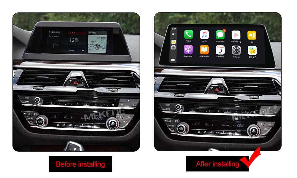 Bmw 高配mon Carplay 包安裝 汽車配件 電子配件 Carousell