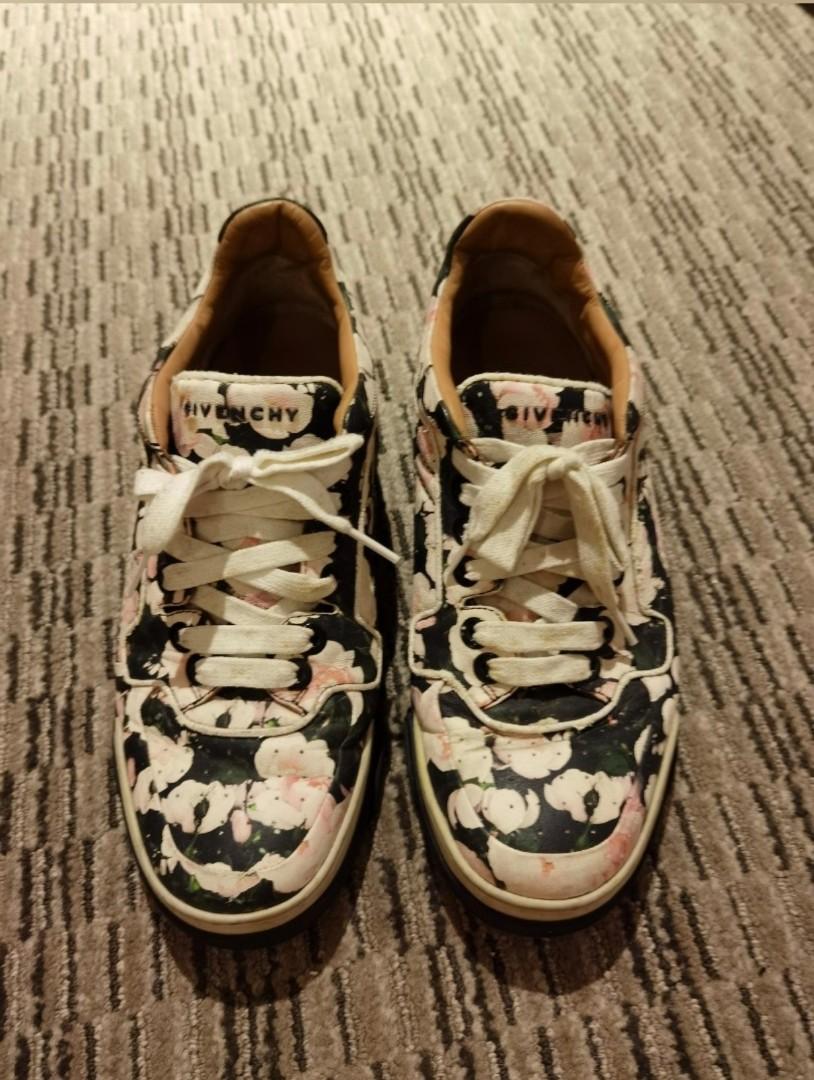 givenchy floral sneakers