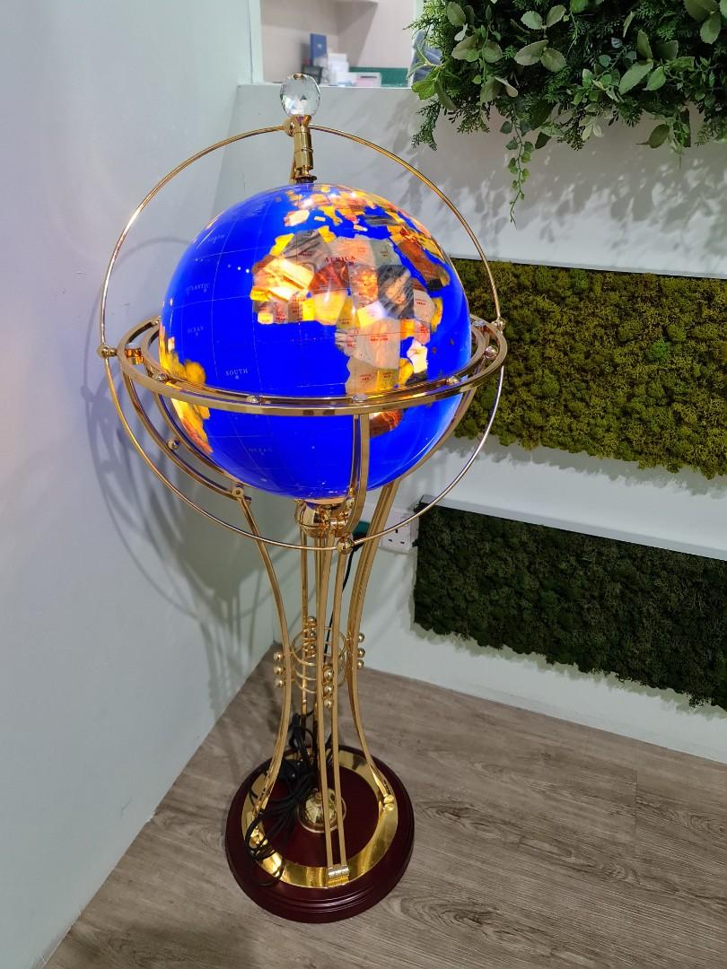 gemstone globe lamp