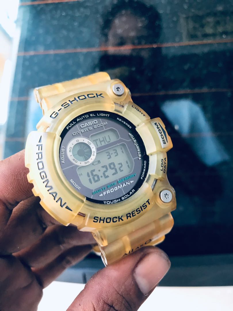 G shock frogman icerc sales