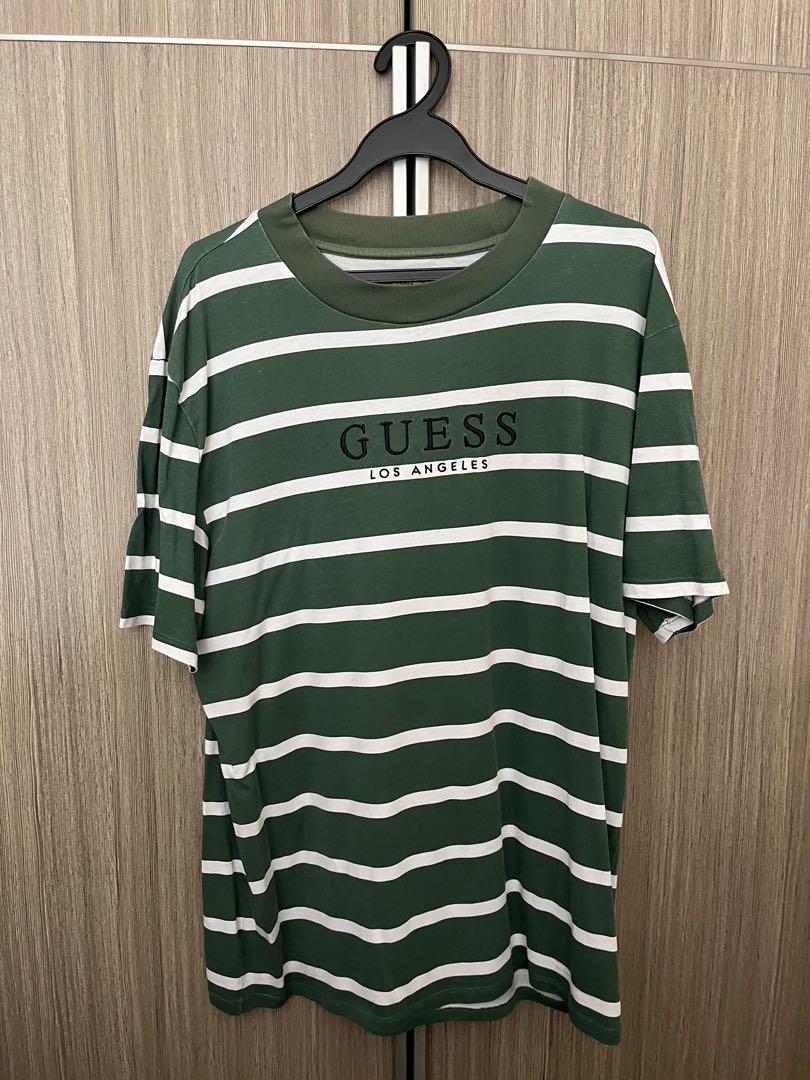 Guess sayer striped t shirt sale
