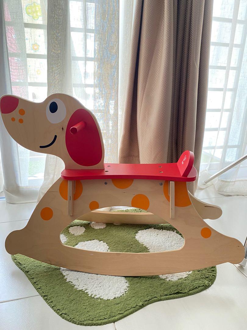Hape store rocking puppy