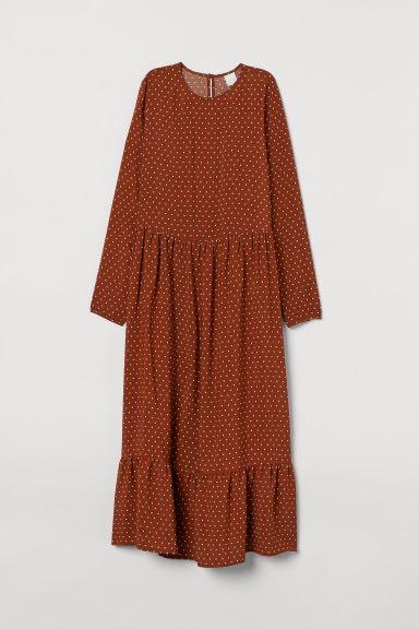 H and online m brown dress