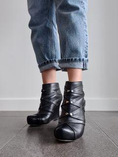 House of Harlow 1960 | Ava Wedge Booties