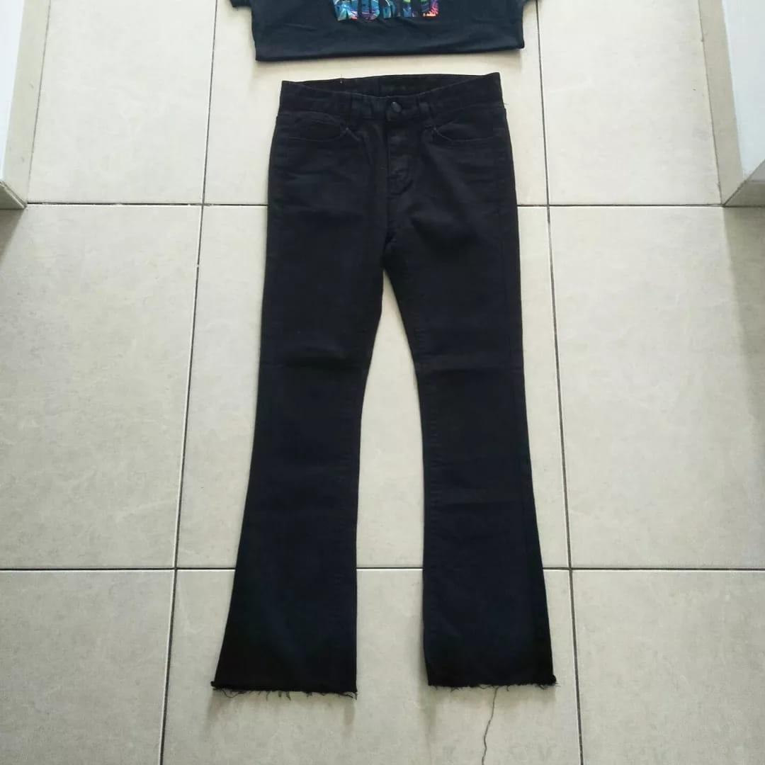 HW DENIM rawis pants, Fesyen Wanita 