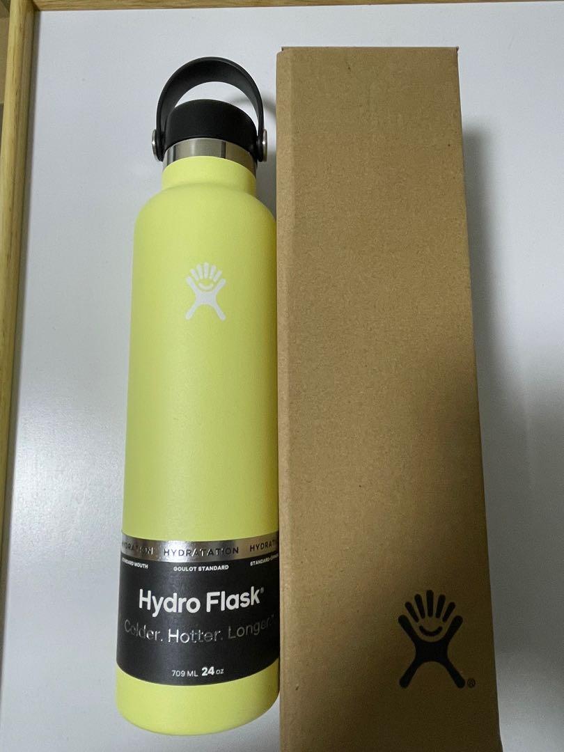 Hydro Flask 24 Oz Standard Mouth with standard flex cap Pineapple 709 ml