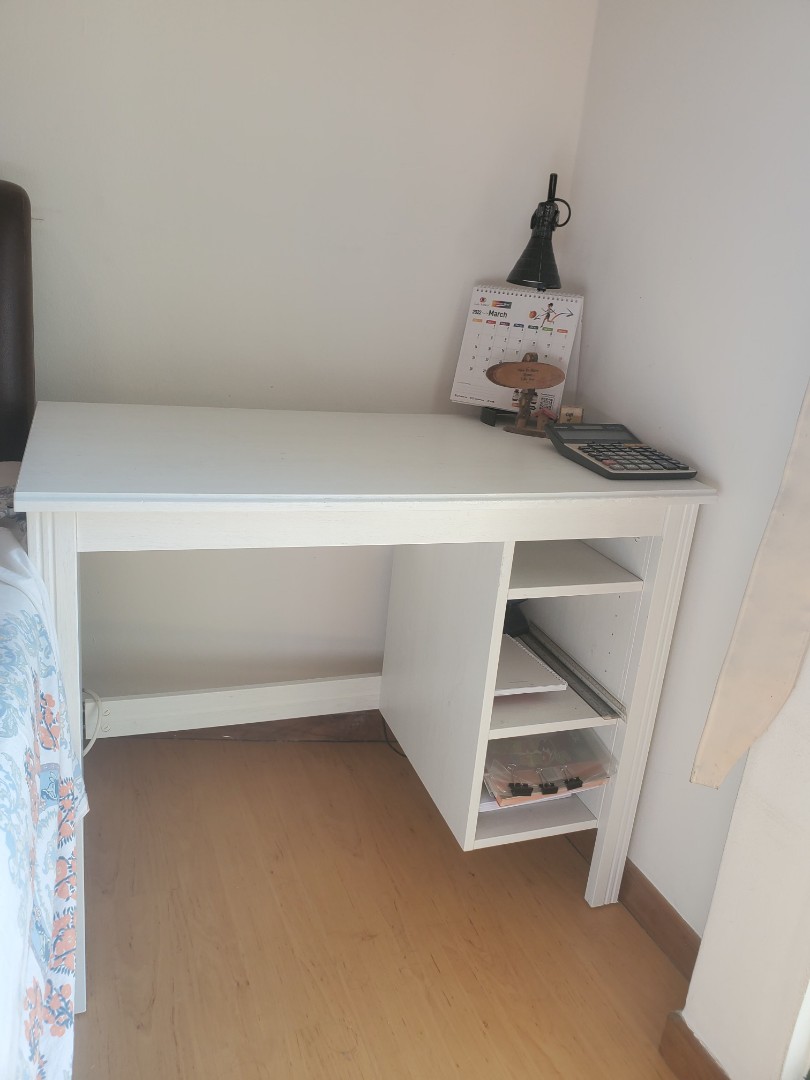 Ikea Brusali Study table, Furniture & Home Living, Furniture, Tables