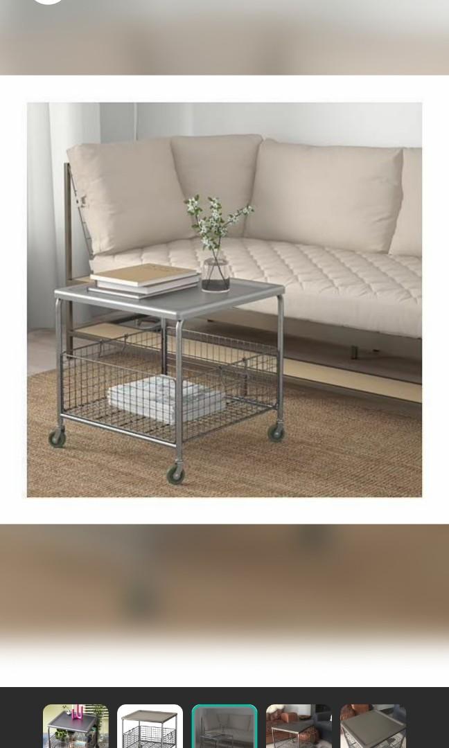 Ikea lallerod, metal coffe table, Furniture & Home Living, Furniture