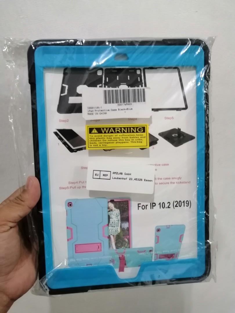 IPAD Protectice Case for IP 10.2 (Category: Cases & Sleeves) located in Quezon City. Submitted by eileenrose (Listing ID 1152322179, Image 1). Description: Hard Cases for Ipad 10.2 size cases Protective case for Gen 7th, 8th and 9 Gen. Brand New.