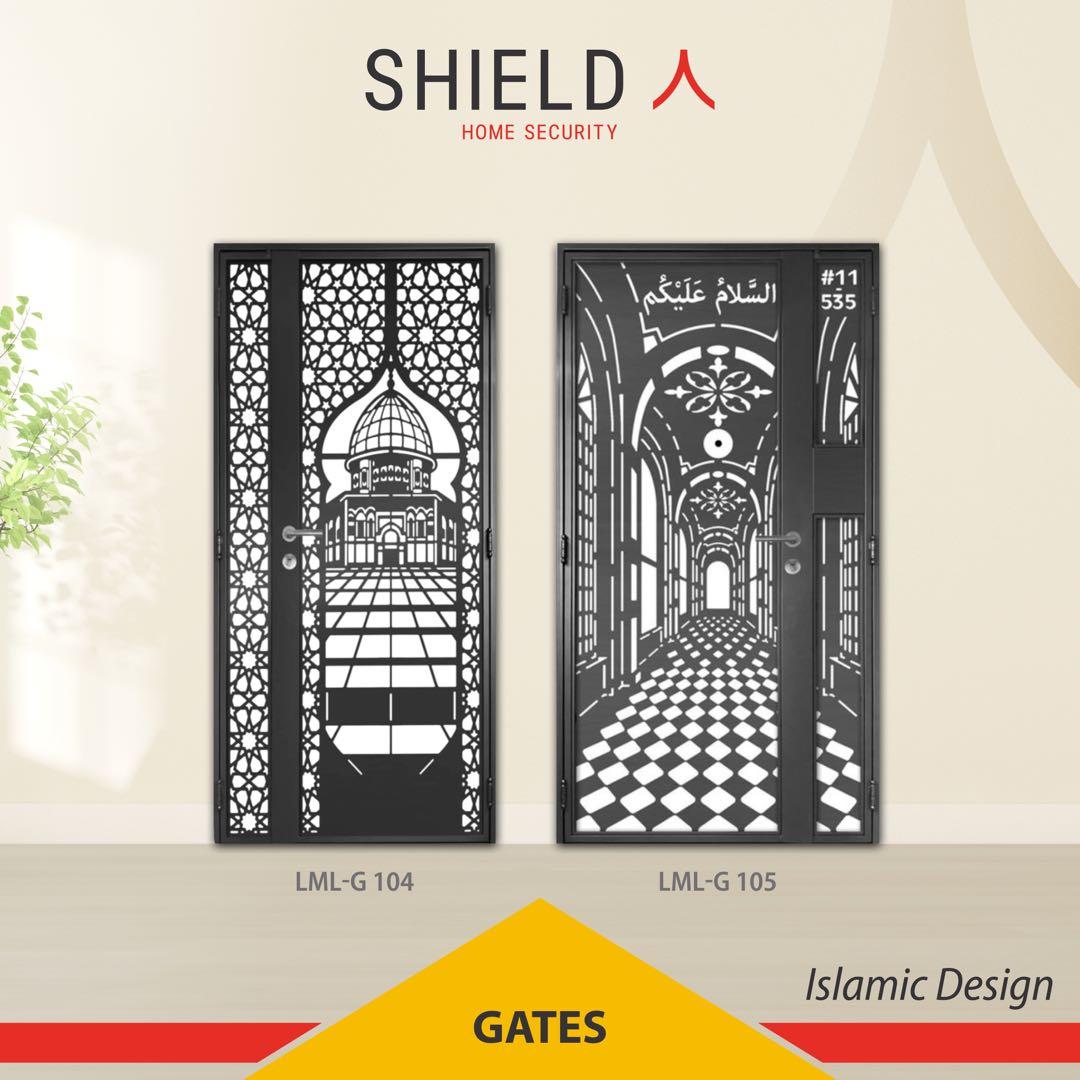 Islamic Gate and Digital Lock bundle, Furniture & Home Living, Security