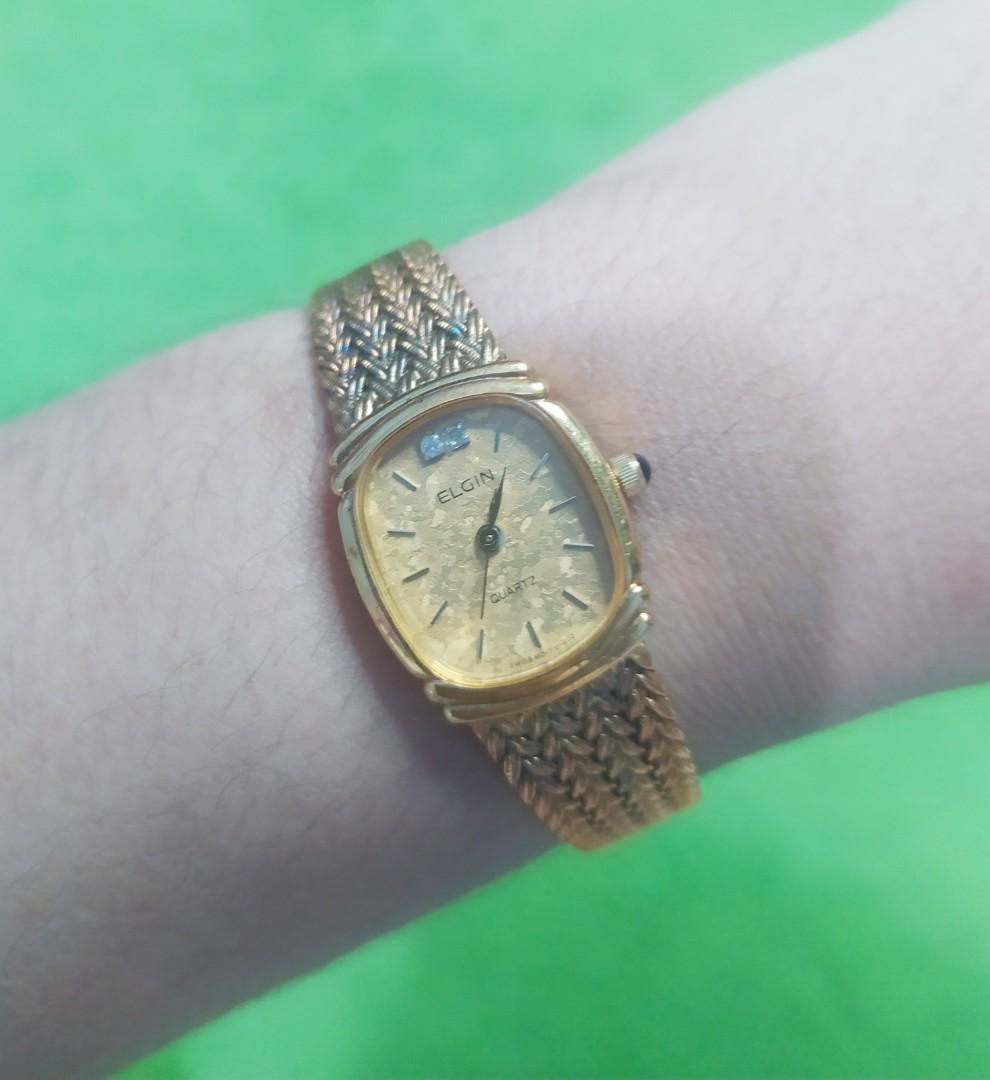 Jam tangan import ELGIN Swiss FK 283 