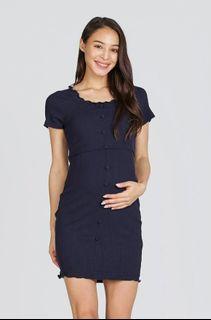 JEC Brielle Ruffled Nursing Dress