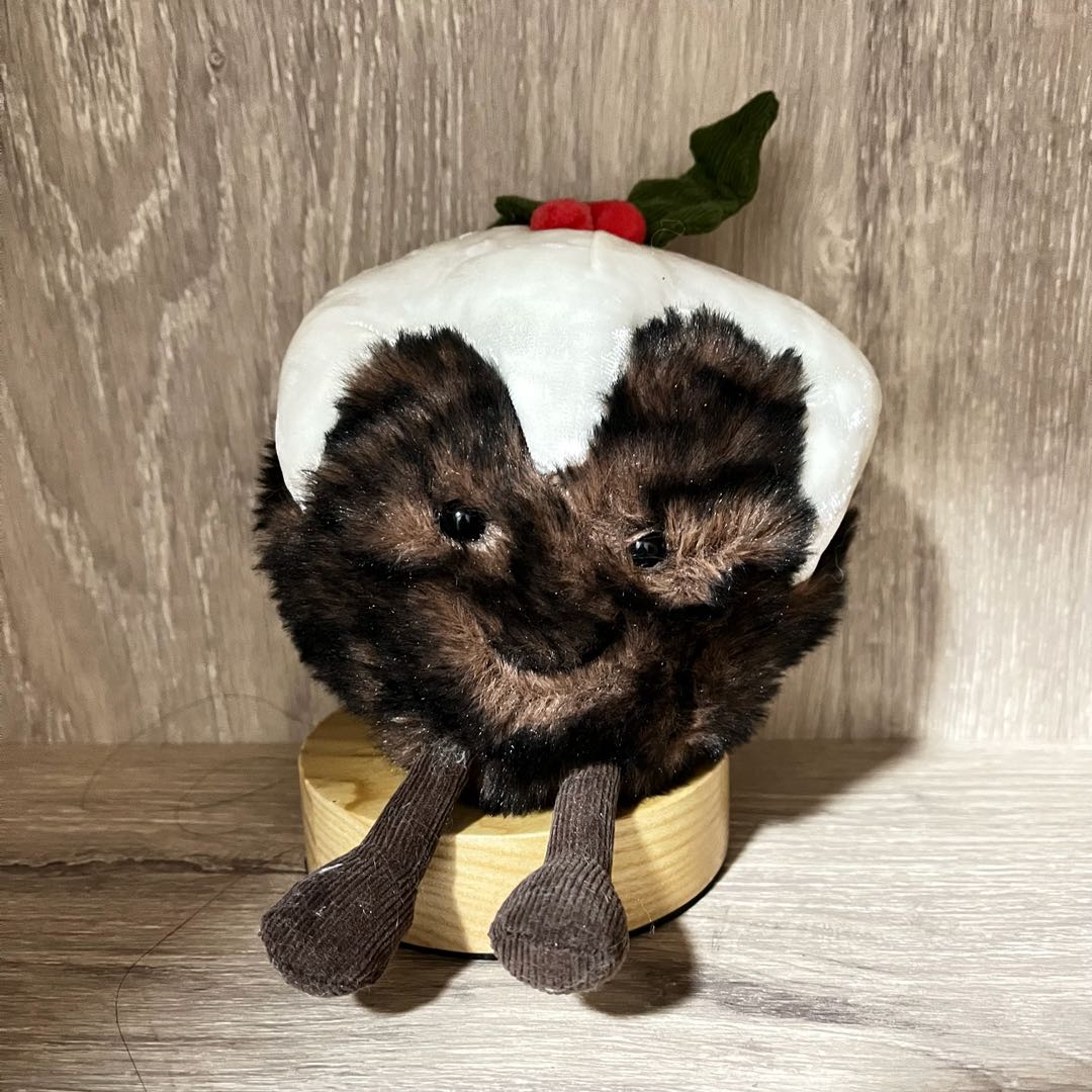 Jellycat Amuseable Christmas Pudding, Hobbies & Toys, Toys & Games on Carousell