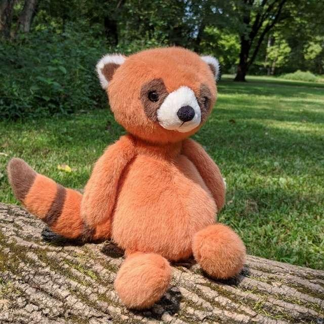 Jellycat red hot sale panda