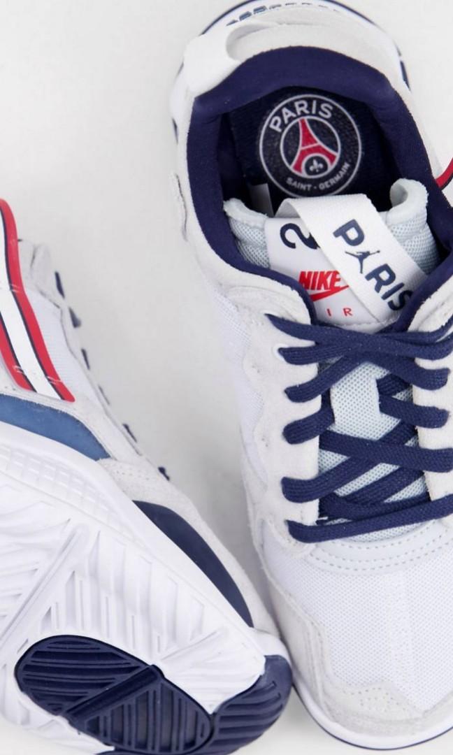 paris saint germain x jordan ma2 trainers white