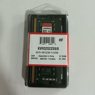 Kingston KVR32S22S8/8 8GB DDR4 3200Mhz Non ECC Laptop Memory RAM SODIMM