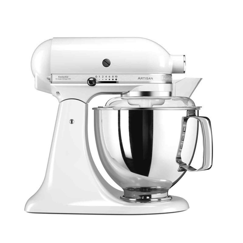 kitchenaid white artisan mixer