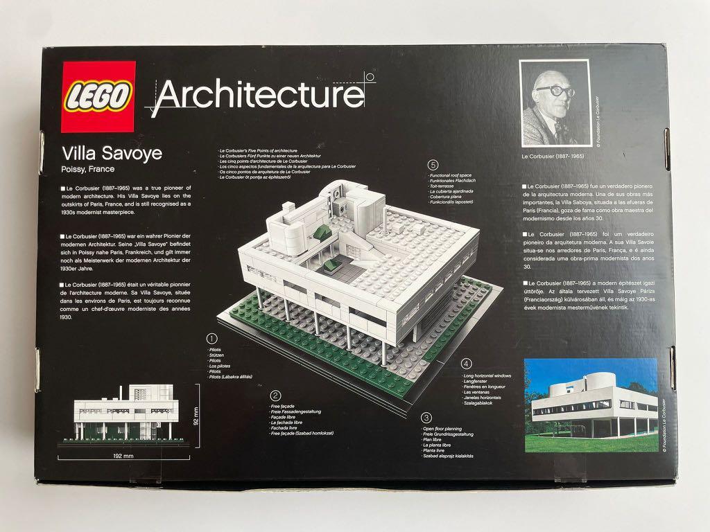 LEGO Architecture Villa Savoye (21014), 興趣及遊戲, 玩具& 遊戲類