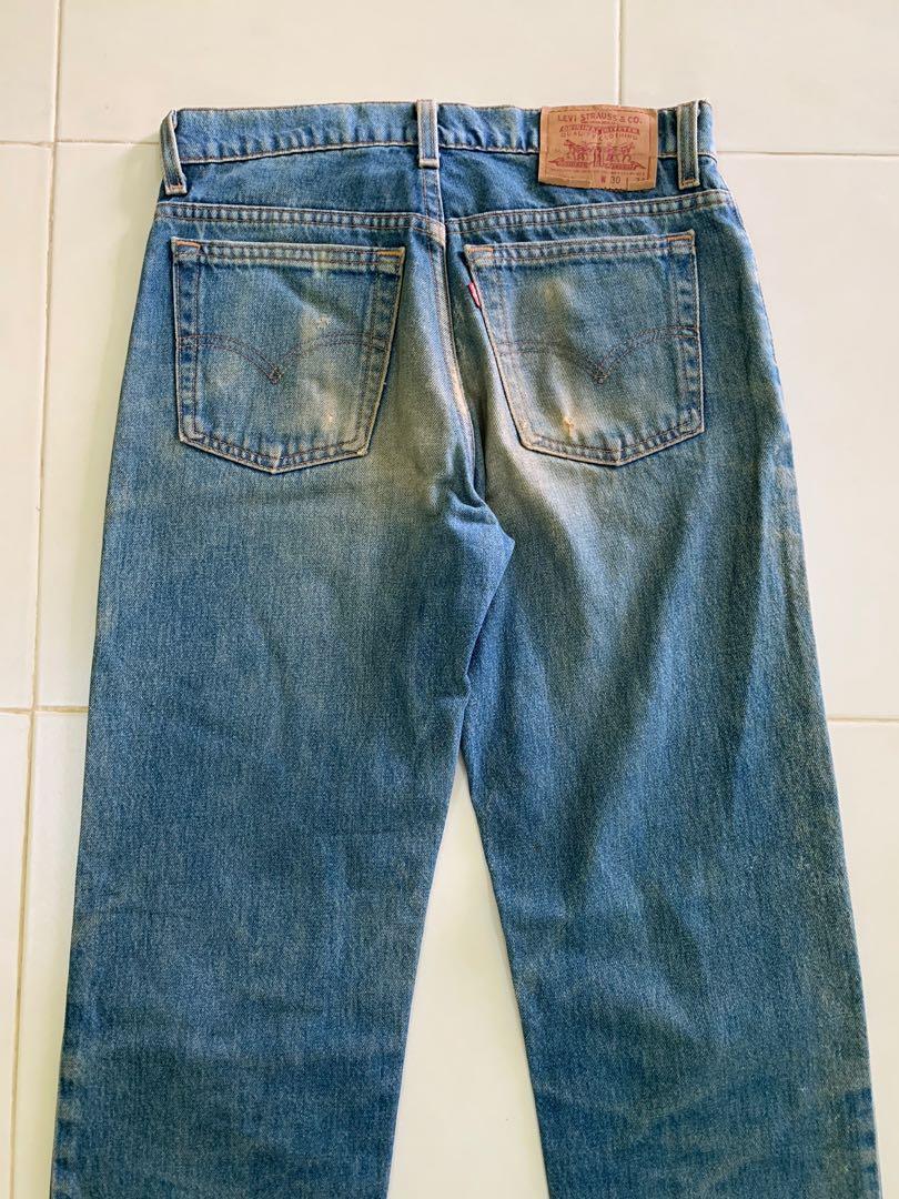 Levis store 510 distressed