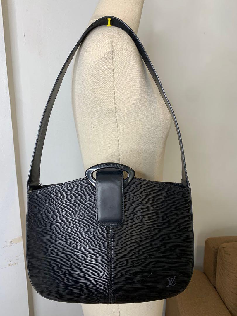 Authentic Louis Vuitton EPI Leather Sarvanga Black Crossbody Shoulder Bag   Artedeco  Online Antiques